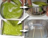 Une image de l'étape 8 de Un Gâteau en farine de riz et chocolat blanc et Matcha.
