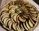 Une image de l'étape 5 de Tarte poulet/courgette.