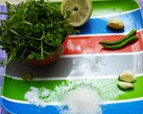 ধনে পাতার চাটনী। Coriander leaves Chutney রেসিপির ধাপ 1 ছবি