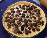 Une image de l'étape 9 de Tarte aux reines claudes crème vanille (pâte brisée au lait et gelée pommes cranberries).