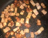 Foto del paso 4 de la receta: Papas, con cheddar, panceta y verdeo, igual a la del resto bar