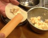 A picture of step 2 of Cheese Gyoza.