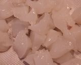 A picture of step 3 of Low-Carb Chewy Stir-fried Konnyaku.