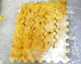 A picture of step 3 of Moroccan Chebakia (Sesame Cookies with Honey) for Ramadan.