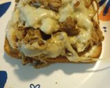 A picture of step 5 of Leftover Roasted Pork and Scrambled Sandwich Remembrance..