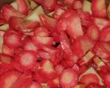 A picture of step 1 of Gajar ki sabji.