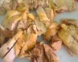 A picture of step 8 of Singapore Chicken Rice with Ginger Sauce.