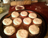 A picture of step 4 of Sunshines processor biscuits.