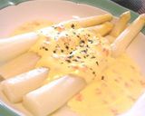 A picture of step 6 of Hollandaise Sauce for Asparagus.