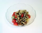 A picture of step 3 of Indian-Styled Salad with Coconuts and Baked Eggplants.