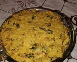 A picture of step 5 of Karela alu ki patua.