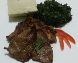 A picture of step 5 of Grilled Marinated beef.