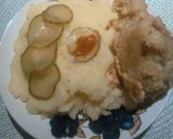 Bundás csirkecomb, krumplipürével recept fázis 5 fotója