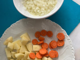 Potaje de Garbanzos con Acelgas Rojas