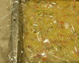 A picture of step 5 of Cream Sauce Filled Pan-Fried Spring Rolls.