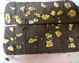 A picture of step 7 of Chewy Brownies with Leftover Okara.