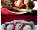 A picture of step 8 of Ladybirds Banana Split ..