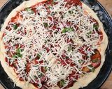 Une image de l'étape 12 de Pizza parmigiana.