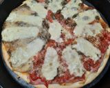 Foto del paso 6 de la receta: Pizza con puré de berenjenas (3 sabores)