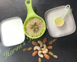 A picture of step 1 of Seviyan kheer (sheer khoorma).