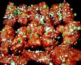 A picture of step 4 of Korean Fried Chicken (Bonchon Chicken).