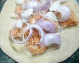 A picture of step 1 of Mooli onion stuff paratha.