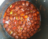 A picture of step 16 of Pateera with sausage vegetable soup.