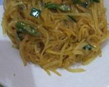 Foto langkah ke 4 dari resep Tumis pepaya muda cabe hijau.
