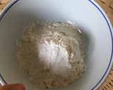 A picture of step 1 of Low fat yeast free pizza dough FAST.