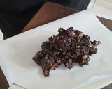 A picture of step 8 of Chocolate Salami.