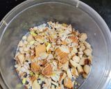 A picture of step 2 of Apple bread sweet.