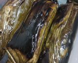 Foto langkah ke 5 dari resep Nasi Bakar Cumi Asin.