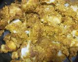 A picture of step 4 of Spicy calocasia dish.