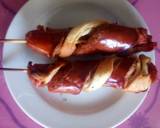 Twisted sausage with puff recipe step 5 photo