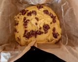 A picture of step 6 of My White Brownies with Turkish delight added.
