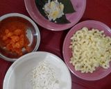 Foto langkah ke 1 dari resep Makaroni tuna saus keju (mpasi 12bulan).