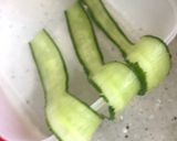 油醋小黃瓜捲的食譜步驟1照片