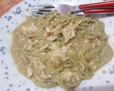 Foto langkah ke 5 dari resep Mie Bayam Goreng Nyemek Homemade #antiminyak.