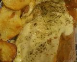 Foto del paso 5 de la receta: Matambre a la Pizza con papas al horno