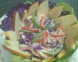 A picture of step 4 of Apple Cabbage Slaw.