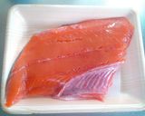A picture of step 1 of Bite-Sized Deep-Fried Autumn Salmon Zangi.