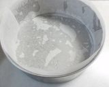 A picture of step 1 of Whole Egg Sponge Cake (Genoise).
