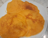 Foto del paso 4 de la receta: Crepes de gazpacho rellenas de jamón Serrano