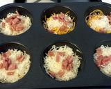 A picture of step 7 of Elisa's Pizza Cups.