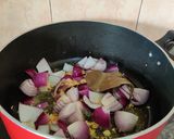 A picture of step 7 of Green Rice.