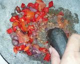 Foto langkah ke 4 dari resep Sambal Penyetan (cepat dan mudah).