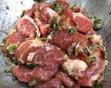 หมูเค็มทอด วิธีทำสูตร 3 รูป