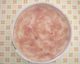 A picture of step 9 of Sakura No-Bake Cheesecake.