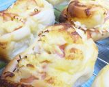 A picture of step 9 of Savory Ham and Onion Rolls.