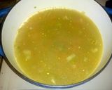 A picture of step 2 of Split Pea Ham Soup.